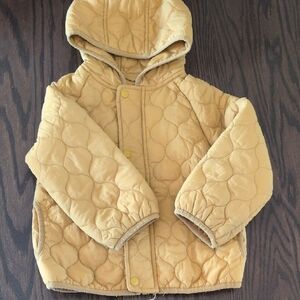 Little Earth Quilted Beige Jacket